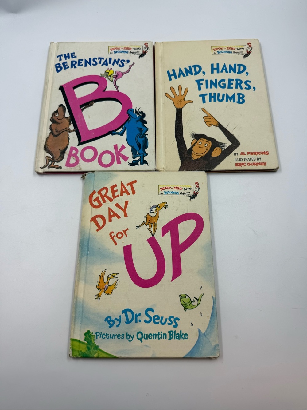 Vintage bright & early books x 3